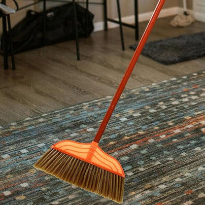 Cabilock Outdoor Broom Head Replacement with Soft Bristles, Plastic Floor Sweeper Head for Home and Garden Cleaning, Sturdy Refill Broom Accessory for Indoor and Outdoor Use