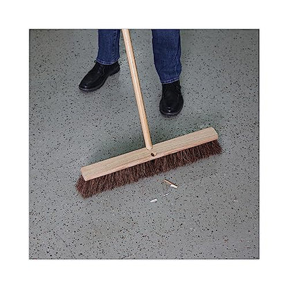 Boardwalk 20124 Floor Brush Head, 3 1/4-Inch Natural Palmyra Fiber, 24-Inch
