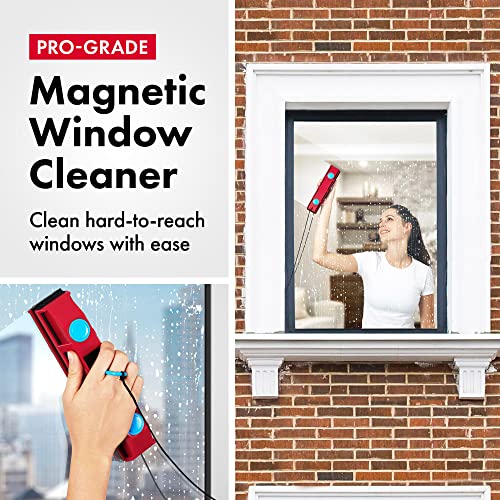 Tyroler Bright Tools The Glider D-2 Magnetic Window Cleaner for Double Glazed Windows. Fit to 0.3in - 0.7in Window Thickness. Glass Cleaner - size: Double-Glaze Fit 0.3"-0.7"