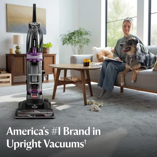 Bissell CleanView Upright Vacuum with Pet Hair Brush Roll, Powerful Suction, Pet Hair Tools, Large Dirt Container, 4438 - style: CleanView