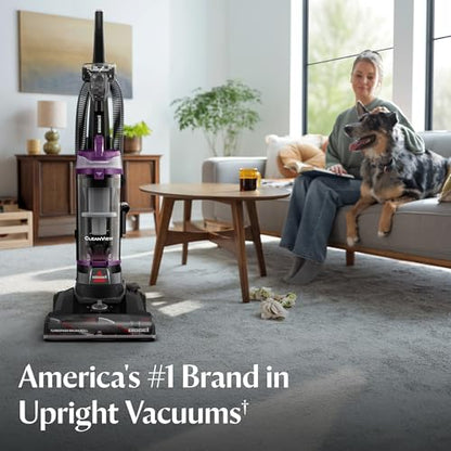 Bissell CleanView Upright Vacuum with Pet Hair Brush Roll, Powerful Suction, Pet Hair Tools, Large Dirt Container, 4438 - style: CleanView