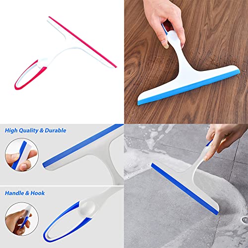 Magik 1-2 Pcs Super Flexible Silicone Squeegee Car Windshield Window Home Cleaning (1 Pack, Pink) - color: Pink, size: 1 Pack