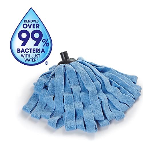 O-Cedar Microfiber Cloth Mop & QuickWring Bucket with Extra Refill, 2 Piece Set