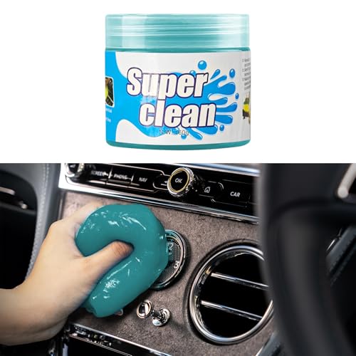 Car Cleaning Gel, Car Cleaning Supplies, Car Cleaning Putty, Universal Car Cleaning Kit Auto Detailing Tools Car Accessories Fit for Automotive, Keyboard, Camera, Printers (Blue, 1PCS) - color: Blue, size: 1PCS