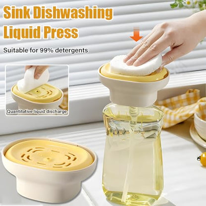 Detergent Presser - Laundry Detergent Presser, Reusable Laundry Detergent Dispenser, Liquid Laundry Soap Dispenser, for Liquid Detergent (3PCS)