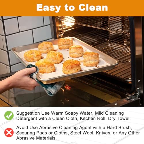 MHL63411403 Oven Rack Replacement – 24 .6 x 16.14 Inch Stove Shelf for LG Ovens, Replaces MHL63531403, MHL63411401, MHL62112101