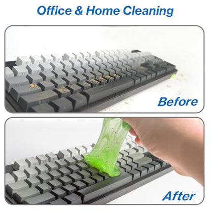 Car Cleaning Gels, Super Clean Clean Putty Dust Cleaner Kit, Auto Detailing Tools Cleaning Putty Car Interior Cleaner, Keyboard Cleaner, Cleaning Slime Car Cleaning Supplies Gift for Men Women