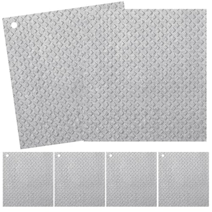 6 - Pack Swedish Kitchen Dish Cloths - Reusable Paper Towels for Counters & Dishes - Eco Friendly Cellulose Sponge Cloth (Grey) - color: B-grey