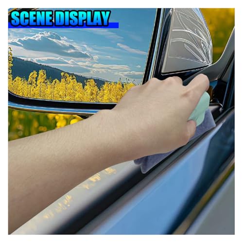 2PCS Magic Window Track Cleaner, Window Groove Cleaning Brush Tools Set, Hand-held Window Track Cleaner, Vehicle Clean Accessory for Sliding Door, Sill, Tile Lines, Shutter, Car Vents (GN&GY) - color: GN&GY