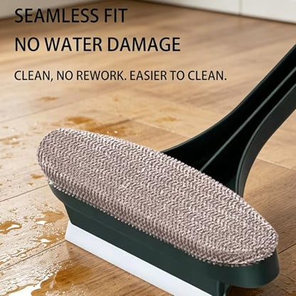 2 in 1 Window Screen Cleaning Brush Set – Multi-Purpose Cleaning Brush for Patio, Door & Porch Screens – Also Cleans Glass, Mirrors, Sofa & Car Interior
