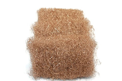 Rogue River Tools Bronze Wool Pads (3pc) - Coarse - style: Coarse