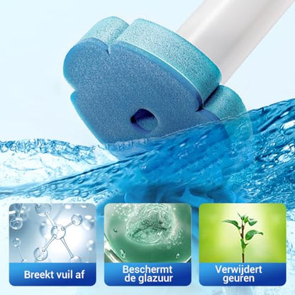 Disposable Toilet Brush, 2026 New Toilet Brush Holder, Compact Wall Mounted Toilet Brush for Modern Bathrooms, Hygienic Toilet Cleaner for Families (Gray+18PCS Brush Heads) - color: Gray+18pcs Brush Heads