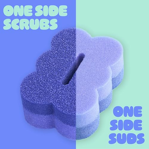 Brite by Scotch-Brite Scrub & Wipe with Drain + Dry Stand, Kitchen Sponge for Washing Dishes, 1 Scrub Sponge - color: Style, size: 1 Pack, style: Scrub & Wipe Kit