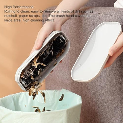 TARSHYRY Handheld Crumb Sweeper, Reusable Crumb Remover, Portable Carpet Debris Brush, Soft Debris Collector, Brush Sweeps Crumbs on Tablecloth Efficient Cleaning Tool