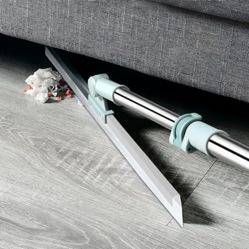 EKDHRA 50 inch Heavy Duty Magic Broom Silicon Floor Wiper with 180 Degree Rotating Squeegee for Home Garage Bathroom Tile Marble Glass Window Cleaning Tool.