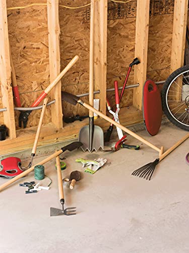 Gardener's Supply Company Heavy Duty Mobile Tool Storage Caddy | All in One Easy-Roll Garden Utility Cart Carrier, Includes 5-gallon Bucket, Fabric Organizer with Multiple Pockets
