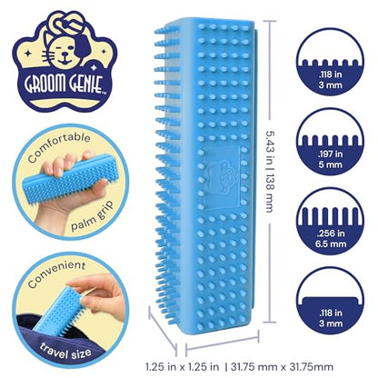 Magic Pet Hair Block Brush (Sky Blue) | Ultimate Dog & Cat Hair Remover for Sofa, Furniture, Carpet, Bedding, and Clothing | Reusable, Durable, and Easy to Use - color: Sky Blue