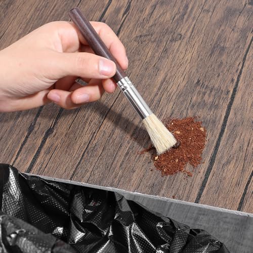 3PCS Coffee Grinder Cleaning Brush Set Espresso Machine Brush Cleaner Tool Espresso Brushes Accessories Cleaner Barista Brushes Machine Cleaning for Barista Home Kitchen Bean Grain Coffee - color: Color1