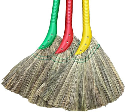One Vietnamese Soft Fan (Straw) Broom, 40 Inch