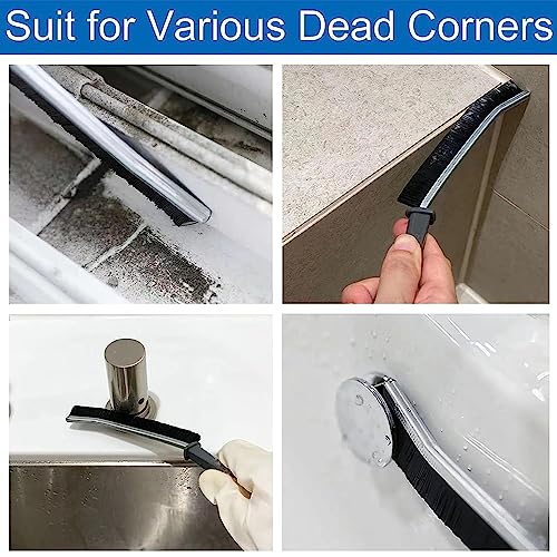 Gaps Cleaning Brush Crevice Cleaning Tools Crevice Cleaning Brush, Window Groove Brush Clean The Dead Corners Of Bathroom Kitchen Tiles, Multifunctional Window Slots, And Brushes (Size : 3PCS) - size: 3PCS