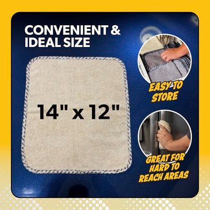 Chemical Guys AllSwipe Multi-Purpose Microfiber Towels for Cars Microfiber Cleaning Cloth Gray Drying Towels Car Detailing for Wash Interior and Glass, 14 x 12 Inch - 9 Pack - size: 9 Pack