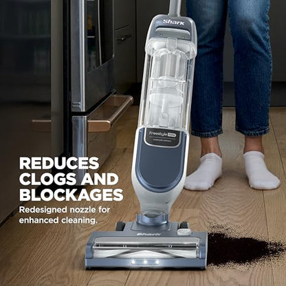Shark Freestyle Max Cordless Upright Vacuum, Multi-Surface Cleaning, Lightweight, Easy Maintenace, with Large Dust Cup and 2-Speed Brushroll, LED Headlights, Rose Gold, SV2002HRG - color: Rose Gold