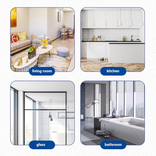 Rubber Broom for Pet Hair Hardwood Floor, with 51 Long Handle Silicon Broom, Squeegee Broom for Floor for Concrete Floor,Bathroom Tile,Small:35×130cm - size: Small:35×130cm