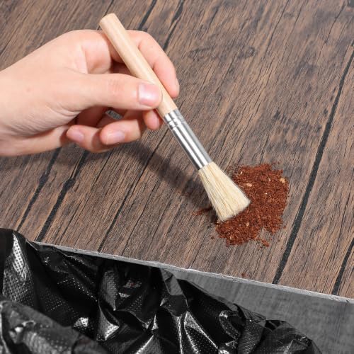 3PCS Coffee Grinder Cleaning Brush Set Espresso Machine Brush | Cleaner Tool ,Espresso Brushes Accessories ,Cleaner Barista Brushes ,Machine Cleaning ,for Barista Home Kitchen Bean Grain Co - color: Color 2