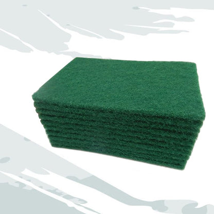 10-Pack Heavy Duty Non-Scratch Scouring Pads 5.90X3.93 Inch Durable Kitchen Scrub Sponges for Dish Washing Pots Pans Stove Top Cleaning