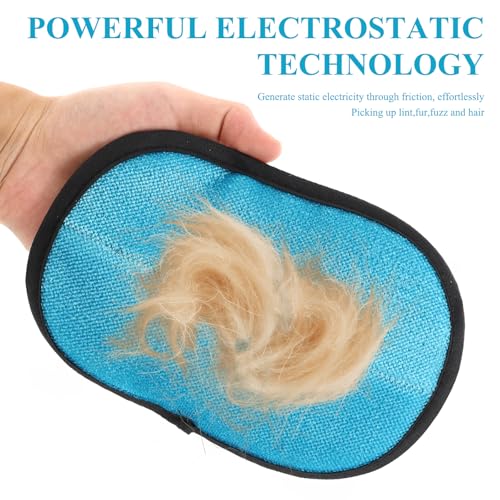 Pet Hair Removal Glove, Easy to Use， Electrostatic Pet Hair Remover, Reusable