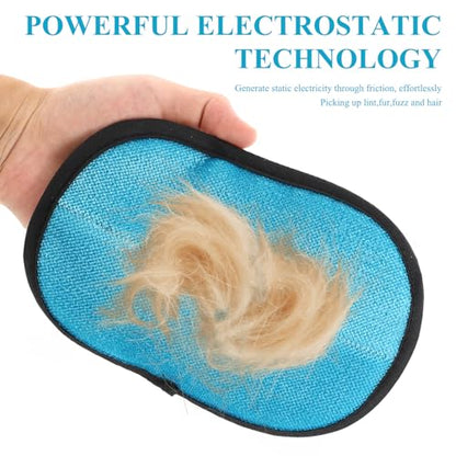 Pet Hair Removal Glove, Easy to Use， Electrostatic Pet Hair Remover, Reusable
