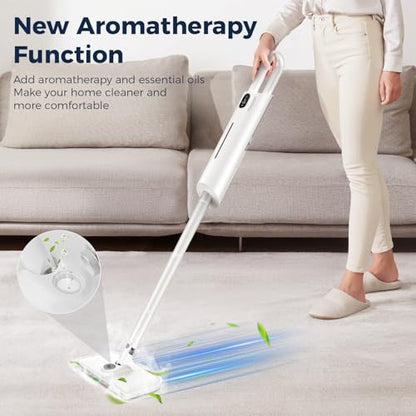Steam Mop All-in-one for Floor Cleaning, MultiPurpose Steam Cleaner for Home with LED display screen