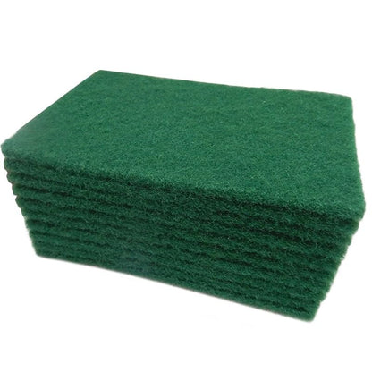 10-Pack Heavy Duty Non-Scratch Scouring Pads 5.90X3.93 Inch Durable Kitchen Scrub Sponges for Dish Washing Pots Pans Stove Top Cleaning