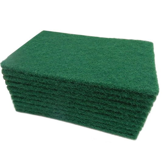 10-Pack Heavy Duty Non-Scratch Scouring Pads 5.90X3.93 Inch Durable Kitchen Scrub Sponges for Dish Washing Pots Pans Stove Top Cleaning