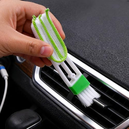 Air Vent Cleaning Brush, Car Vent Cleaner, Duster Brush, Multifunctional, Removable & Washable for Computer Keyboards, Fans, Car Interior Cleaning Air Conditions Fan Dusters