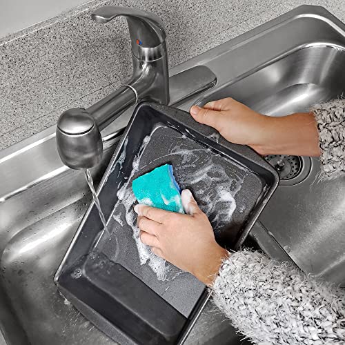 O-Cedar Scrunge Non-Scratch Scrub Sponge Multi-Use,All-Purpose,Odor-Resistant,Scrubbing Sponge Safely Cleans All Hard Surfaces in Kitchen and Bathroom,6 Count (Pack of 2) - size: 6 Count (Pack of 2)