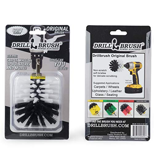 Professional Car Detailing Tools - Wheel & Tire Cleaning Brush - Car Accessories - color: Automotive Soft-white