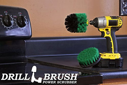 Household Kitchen Cleaners - Kitchen Cleaning Supplies - Cast Iron Skillet Scrubber - Pots and Pans Scrub Brush - Stovetop Cleaner - Oven Rack Shiner - Sink Scrubbing Brush Kit - Table Cleaning Tool - color: Green