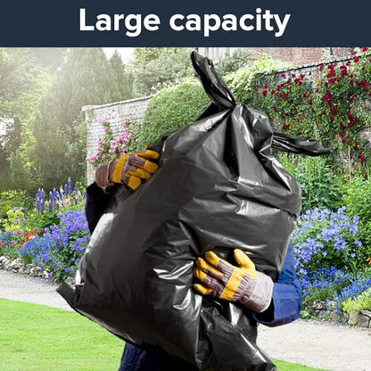 Construction Heavy-Duty Trash Bags 55-60 Gallons | 100 Packs |38 * 56| 2.65mil Thickness | Professional Puncture Resistance | Suitable for Kitchen, Commercial,Construction, Sanitation, Hotel