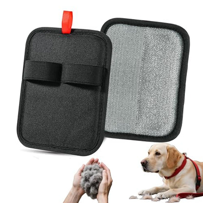 Pet Hair Remover,Static Electricity Grooming Mitt Tool,Machine-Washable for Dog Cat Hair Effortless Lint & Fur Remover for Couch,Carpet,Furniture & Car Seat（1PCS ）