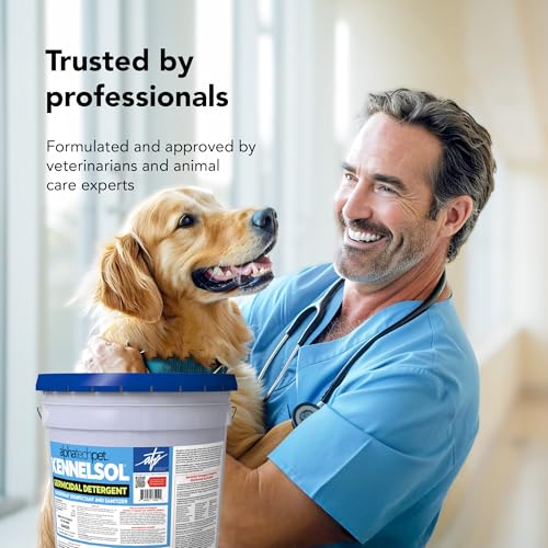 KennelSol Dog Crate Cleaner & Disinfectant for Kennels, Cages, Floors, Litter Boxes & Hard Surfaces | EPA-Registered, Kills Bacteria & Viruses, Parvo Disinfectant | 640 Fl Oz - size: 640 Fl Oz (Pack of 1)