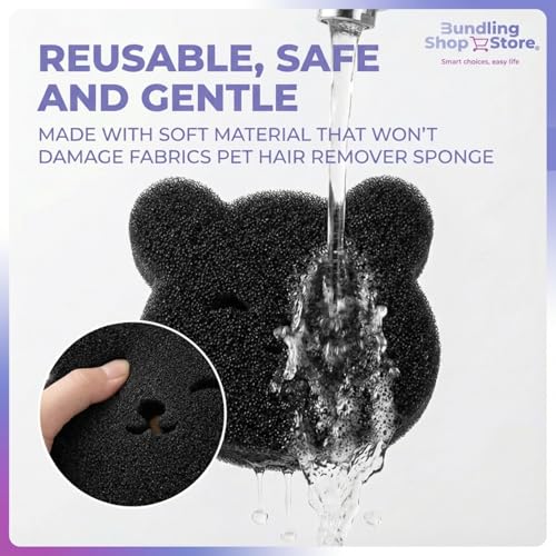 Laundry Pet Hair Catcher for Washing Machine - Keep Clothes Clean and Fur-Free with This Easy Pet Hair Remover That Stops Dog and Cat Shedding from Sticking During Wash and Dry Cycles - (Pack 15)