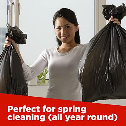Toughbag 40-45 Gallon Trash Bags Heavy Duty (125 Count) - 39, 40, 42, 44 Gallon Trash Bags for Contractors, Commercial, Home, Kitchen - Made in USA - size: 125 Count (Pack of 1)
