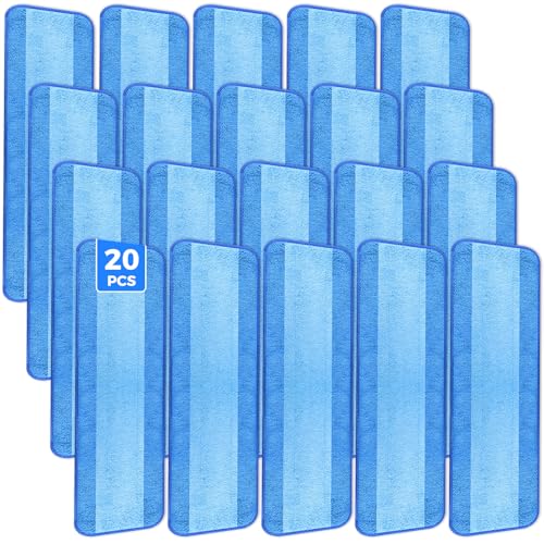Microfiber Cleaning Pads are Compatible with Bona Mop (20PCS) - size: 20PCS