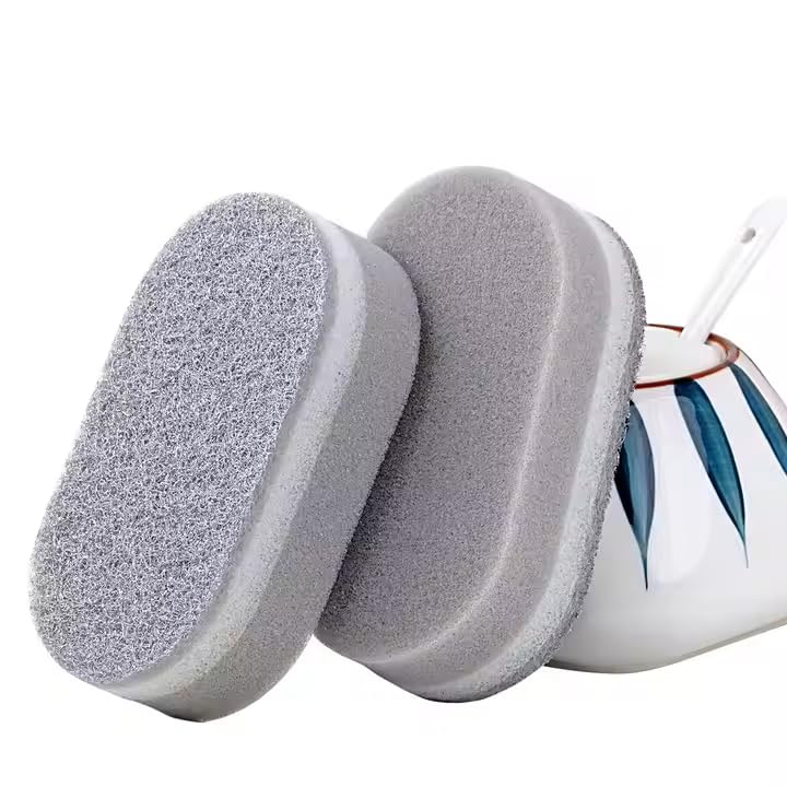 Scrubbing sponges Without Scratches-Esponjas de fregado sin arañazos - color: Gray--gris
