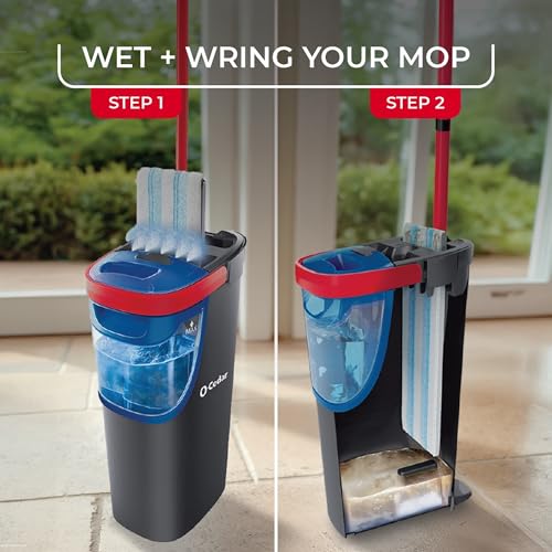 O-Cedar Genuine H2prO Mop Pad Replacement (2-Pack) | Microfiber Refill | Machine Washable | Compatible with O-Cedar H2prO Spin Mop System - size: 2 Count