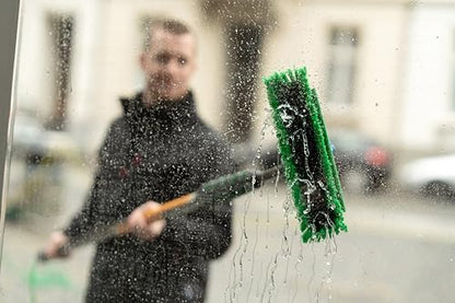 Unger Commercial - nLITE Carbon 24K Window Cleaning Kit - 39' Plus Power Brush for High Access Professional Window Cleaning - NLKT3
