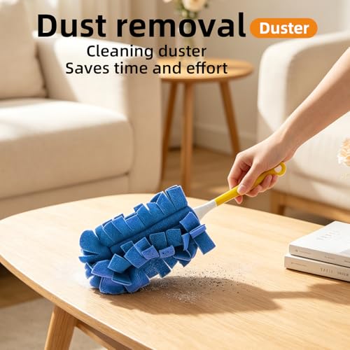 Reusable Duster Refills for Swiffer, 2026 New Washable Heavy Duty Duster Pads, 360° Cleaning Pads for Fan, Window, Blinds, Furniture, Floor (5 pcs) - color: 5 Pcs