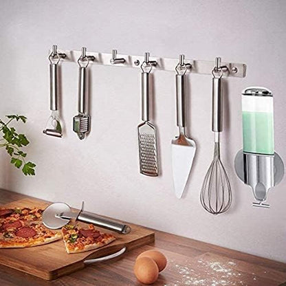 No Drill Wall Mounted Soap Dispenser Shower Liquid Shampoo Soap Dispenser for Bathroom, Kitchen, Marketplace, Hotel 500ml -Transparent