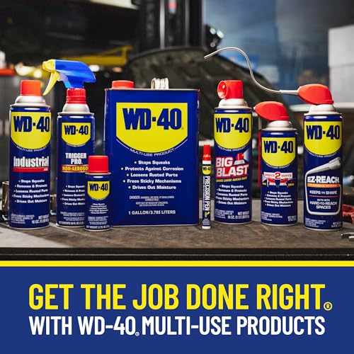 WD-40 Original Formula, Multi-Use Product with SMART Straw Sprays 2 Ways, 14.4 OZ [2-Pack] - style: Smart Straw